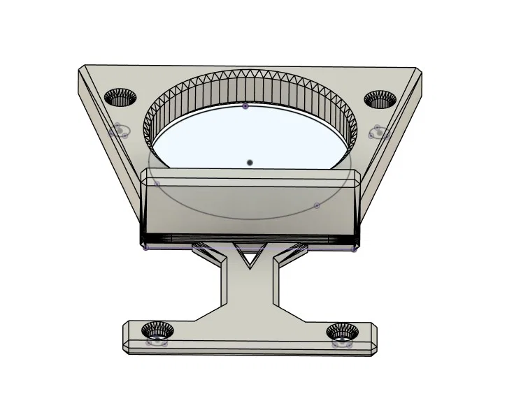 Dụng cụ hỗ trợ khoan bản lề cửa IKEA KOMPLEMENT (3D Print) - Image 1