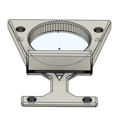 Dụng cụ hỗ trợ khoan bản lề cửa IKEA KOMPLEMENT (3D Print)
