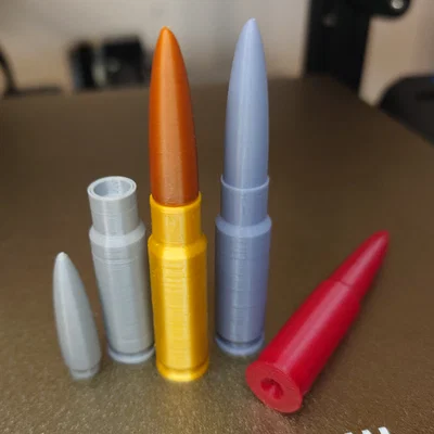 Replica 8.6mm Blackout và snap cap (dummy round)