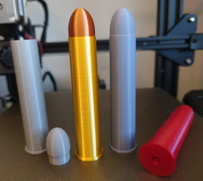 Replica .700 Nitro Express và snap cap (dummy round) đúng kích thước - Image 1