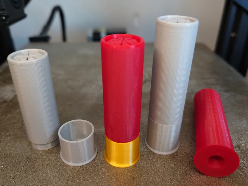 Replica vỏ đạn shotgun 20 Gauge (Shotshell Pack) + Snap Cap/Dummy Round - Image 1