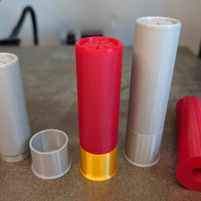 Replica vỏ đạn shotgun 20 Gauge (Shotshell Pack) + Snap Cap/Dummy Round