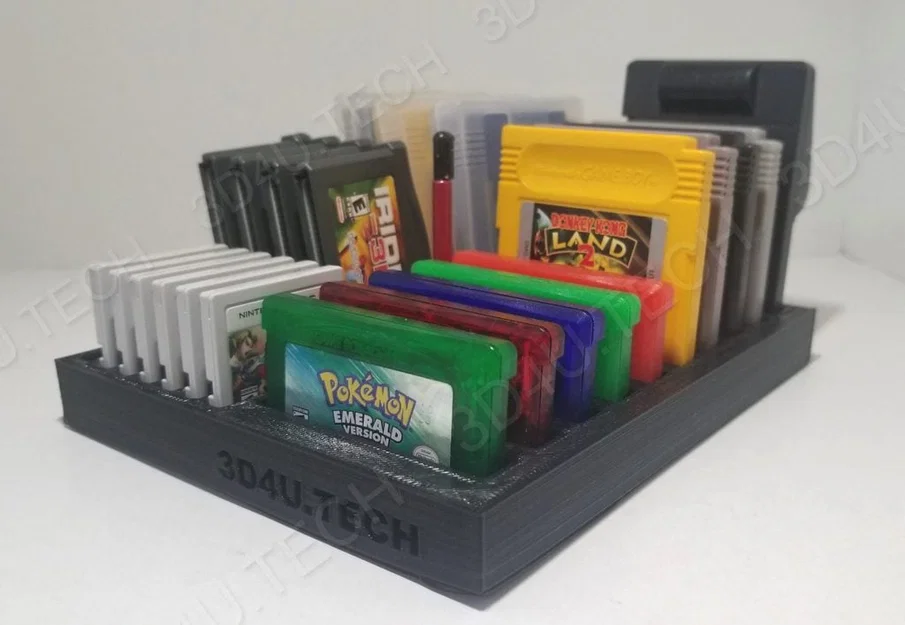 Kệ & Hộp Lưu Trữ Băng Gameboy (GB/GBA/3DS) - Image 1