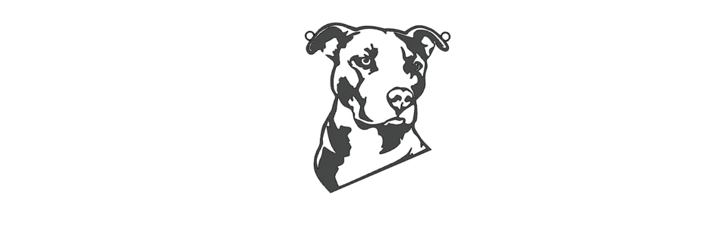 Dây chuyền Pit bull – charm Pit bull, trang sức chó cưng, charm/necklace Adoption - Image 1