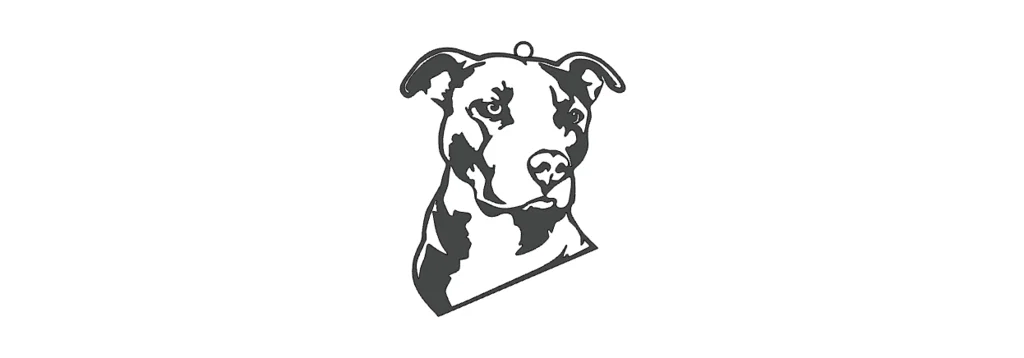 Dây chuyền Pit bull – charm Pit bull, trang sức chó cưng, charm/necklace Adoption - Image 2