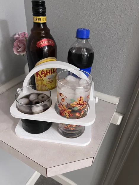 Khay đựng ly cà phê/đồ uống ergonomic điều chỉnh được - Image 3