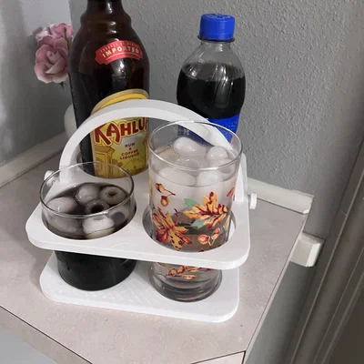 Khay đựng ly cà phê/đồ uống ergonomic điều chỉnh được