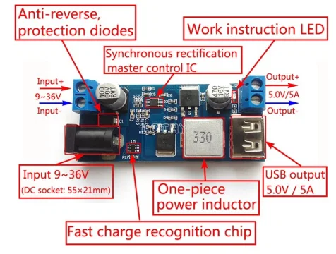 Vỏ bảo vệ cho mô-đun hạ áp DC-DC Converter 5V - Thiết kế 3D chuyên dụng - Image 4