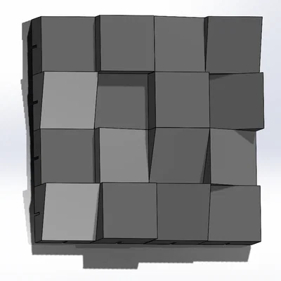 Nghệ thuật Cube Hình học (Geometric Cube Art)