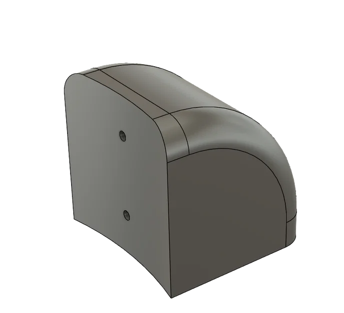 Ngàm gắn bánh xe (Caster Mount) cho xô 5 Gallon - Image 2