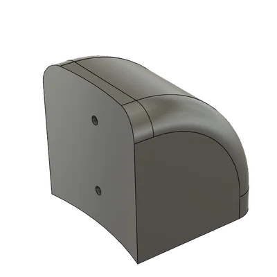 Ngàm gắn bánh xe (Caster Mount) cho xô 5 Gallon