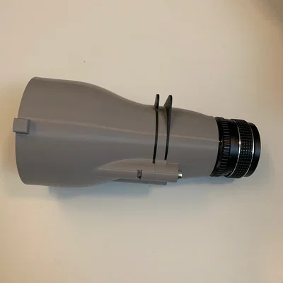 Remix: GoBo projector cho Bowens mount & lens M42, dùng Godox GoBo 66mm