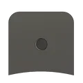 Ngàm gắn bánh xe (Caster Mount) cho xô 5 Gallon - Thumbnail 4