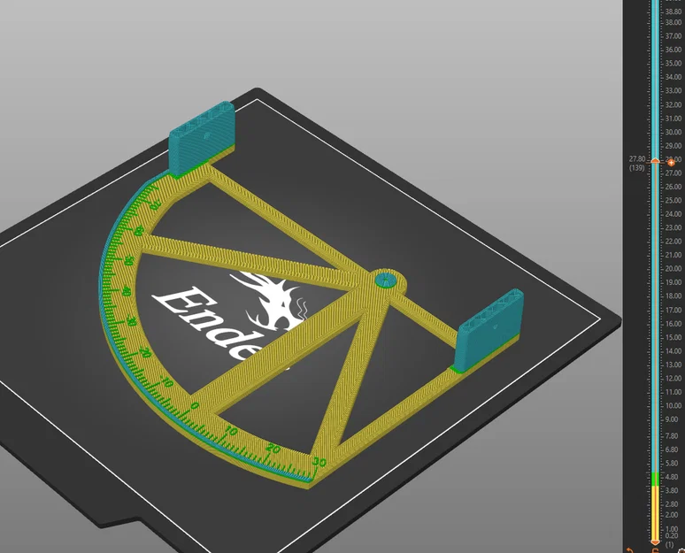 Thước đo góc ergonomic (Ergonomic quadrant) - Image 2