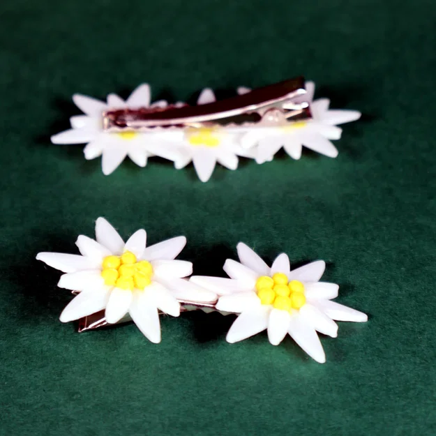 Bông tai/Phụ kiện Hoa Edelweiss - Image 4