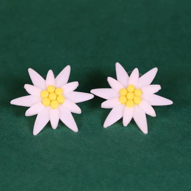 Bông tai/Phụ kiện Hoa Edelweiss - Image 6