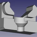 Cable Tie Mount tuỳ biến (FreeCAD) cho dây rút và ốc - Thumbnail 5