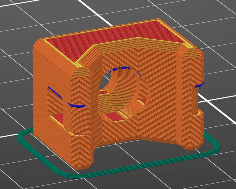 Cable Tie Mount tuỳ biến (FreeCAD) cho dây rút và ốc - Image 6