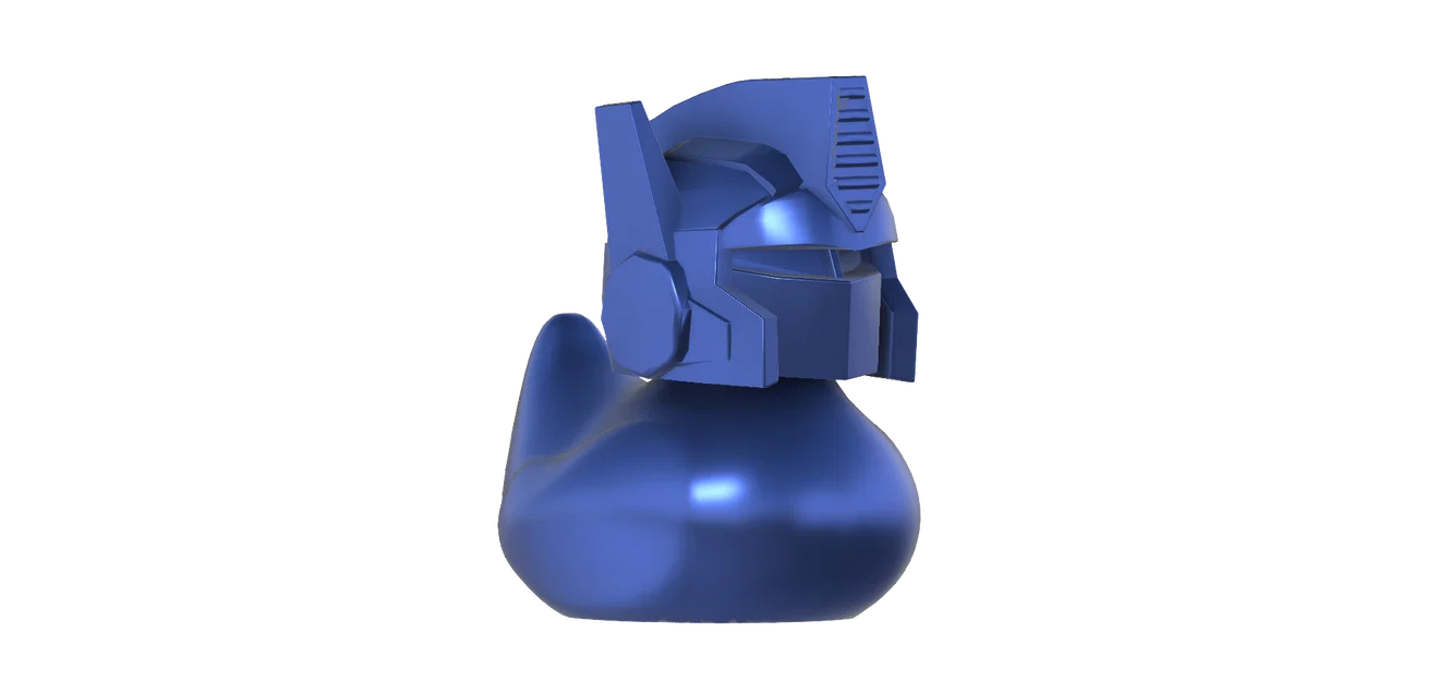 Mô hình chú vịt Optimus Prime Jeep Duck độc đáo cho fan Transformers - Image 1