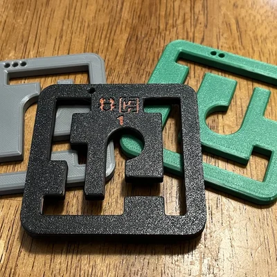 CrabMaze 1 – Mê cung 6 mảnh (3 plate, 3 pin) in 3D