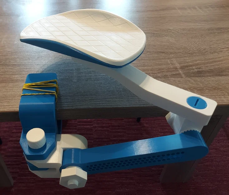 Kê tay công thái học kèm giá giữ dụng cụ (Ergonomic Armrest with Tool Holder) - Image 2