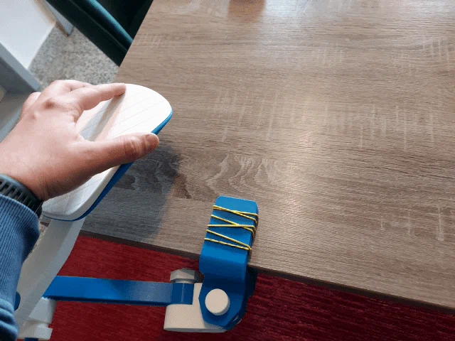 Kê tay công thái học kèm giá giữ dụng cụ (Ergonomic Armrest with Tool Holder) - Image 3