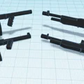 Bộ phụ kiện vũ khí Dummy 13 Gun Pack #3 cho robot in 3D - Thumbnail 1