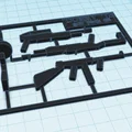 Bộ phụ kiện vũ khí Dummy 13 Gun Pack #3 cho robot in 3D - Thumbnail 2