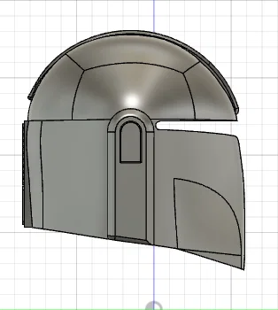 Mũ Mandalorian (Mandalorian Helmet) - Image 7