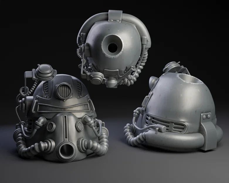 Fallout: Mũ giáp Power Armor T51b – Dice Tower - Image 2