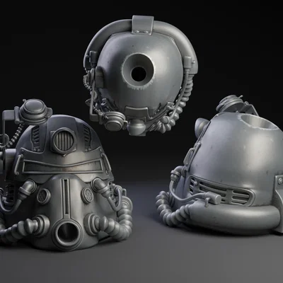 Fallout: Mũ giáp Power Armor T51b – Dice Tower