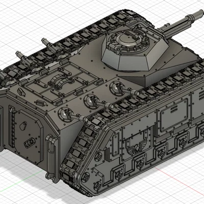 Mô hình xe thiết giáp vận chuyển quân (Space Troop Transport) cho Wargaming