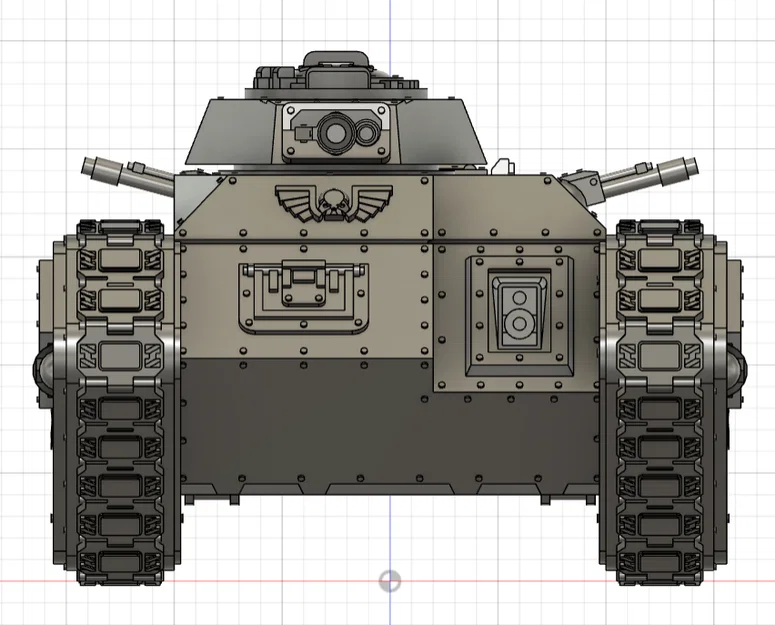 Mô hình xe thiết giáp vận chuyển quân (Space Troop Transport) cho Wargaming - Image 3