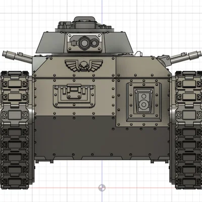 Mô hình xe thiết giáp vận chuyển quân (Space Troop Transport) cho Wargaming