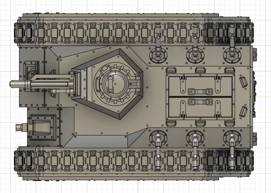 Mô hình xe thiết giáp vận chuyển quân (Space Troop Transport) cho Wargaming - Image 4