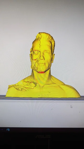 Mô hình tượng bán thân Terminator T-800 - File in 3D cực chi tiết - Image 1