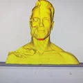 Mô hình tượng bán thân Terminator T-800 - File in 3D cực chi tiết - Thumbnail 1