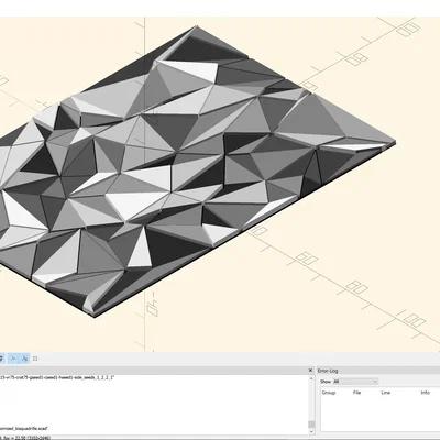 Texture 3D KQ(r) – Customizable OpenSCAD