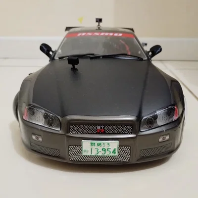 Biển số Nhật tỉ lệ 1:10 cho RC Car (có thể chỉnh sửa)