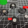 Ngàm Gắn Vỏ Xe RC 1:10 Dẫn Hướng Bằng Nam Châm - Thumbnail 2