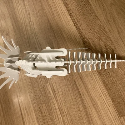 Bộ puzzle 3D Styracosaurus dạng kit card