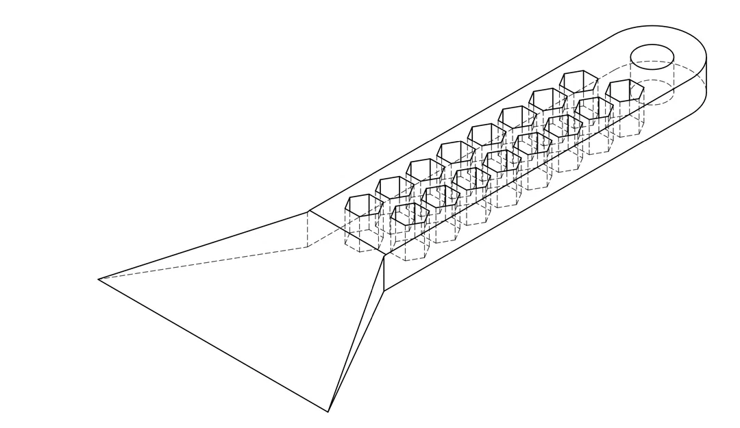 Dụng cụ cạy mô hình 3D chuyên dụng - Prusa Print Scraper - Image 1