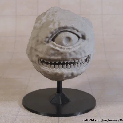 Mô hình Eye Monger Beholder Asteroid mini từ DnD Spelljammer
