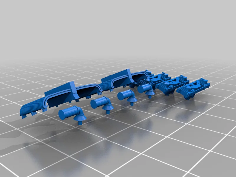 Bộ phận mô hình tàu hỏa N scale boxcab - Phụ kiện in 3D chi tiết - Image 7