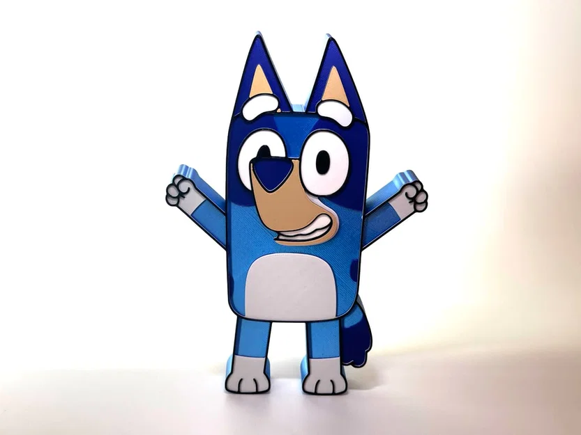 Tượng Bluey (Bluey Figurine) in nhiều màu - Image 1