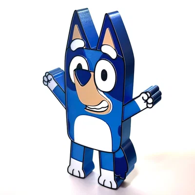 Tượng Bluey (Bluey Figurine) in nhiều màu