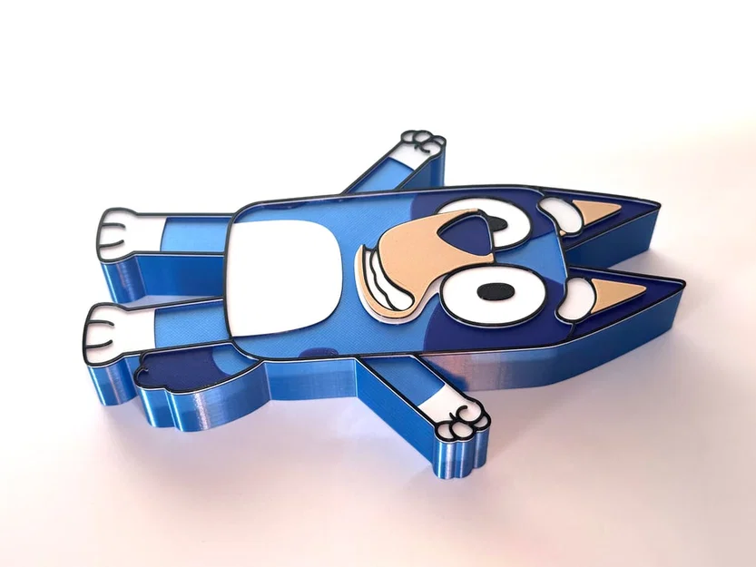 Tượng Bluey (Bluey Figurine) in nhiều màu - Image 3