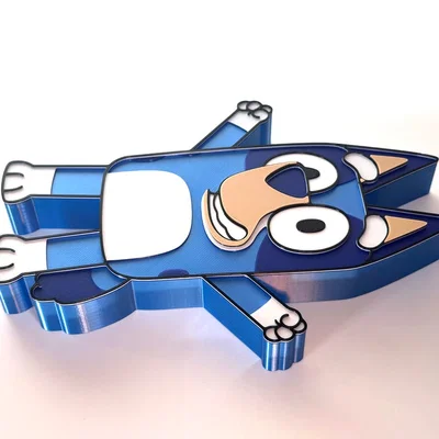 Tượng Bluey (Bluey Figurine) in nhiều màu
