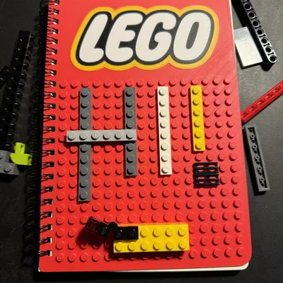 Bìa Sổ Tay LEGO (LEGO Notebook Cover)