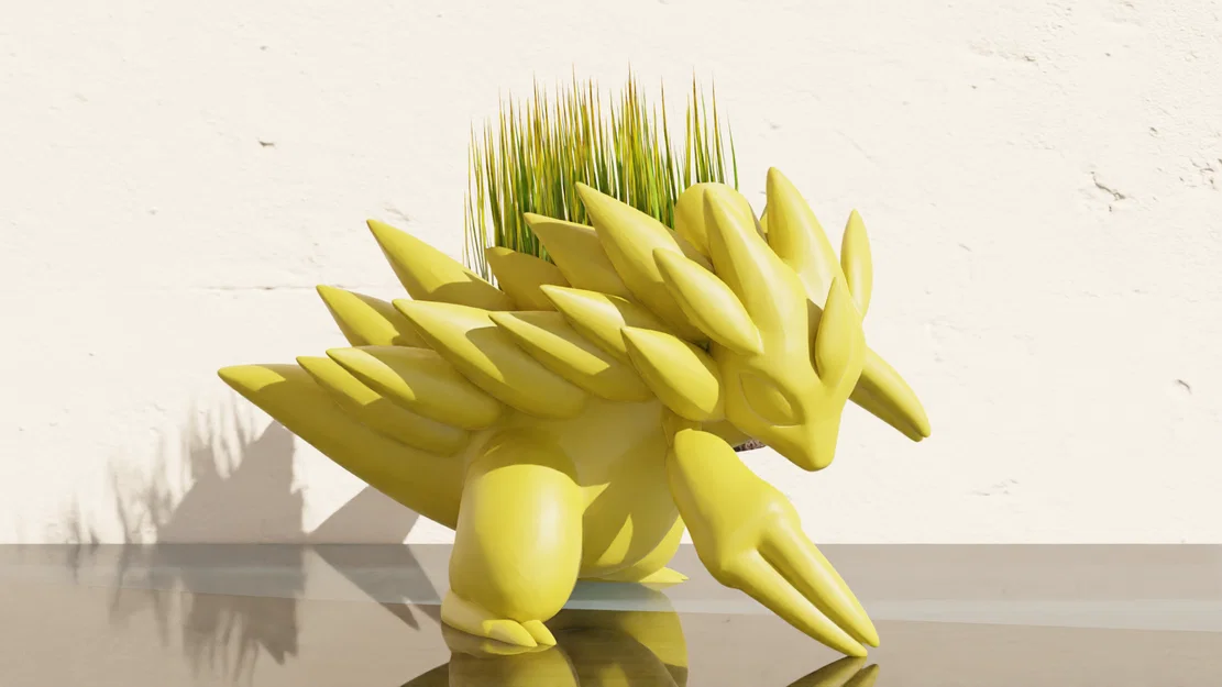 Sandslash - Pokemon Pot Plant (Chậu trồng cây) - Image 1
